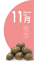 11月:里芋